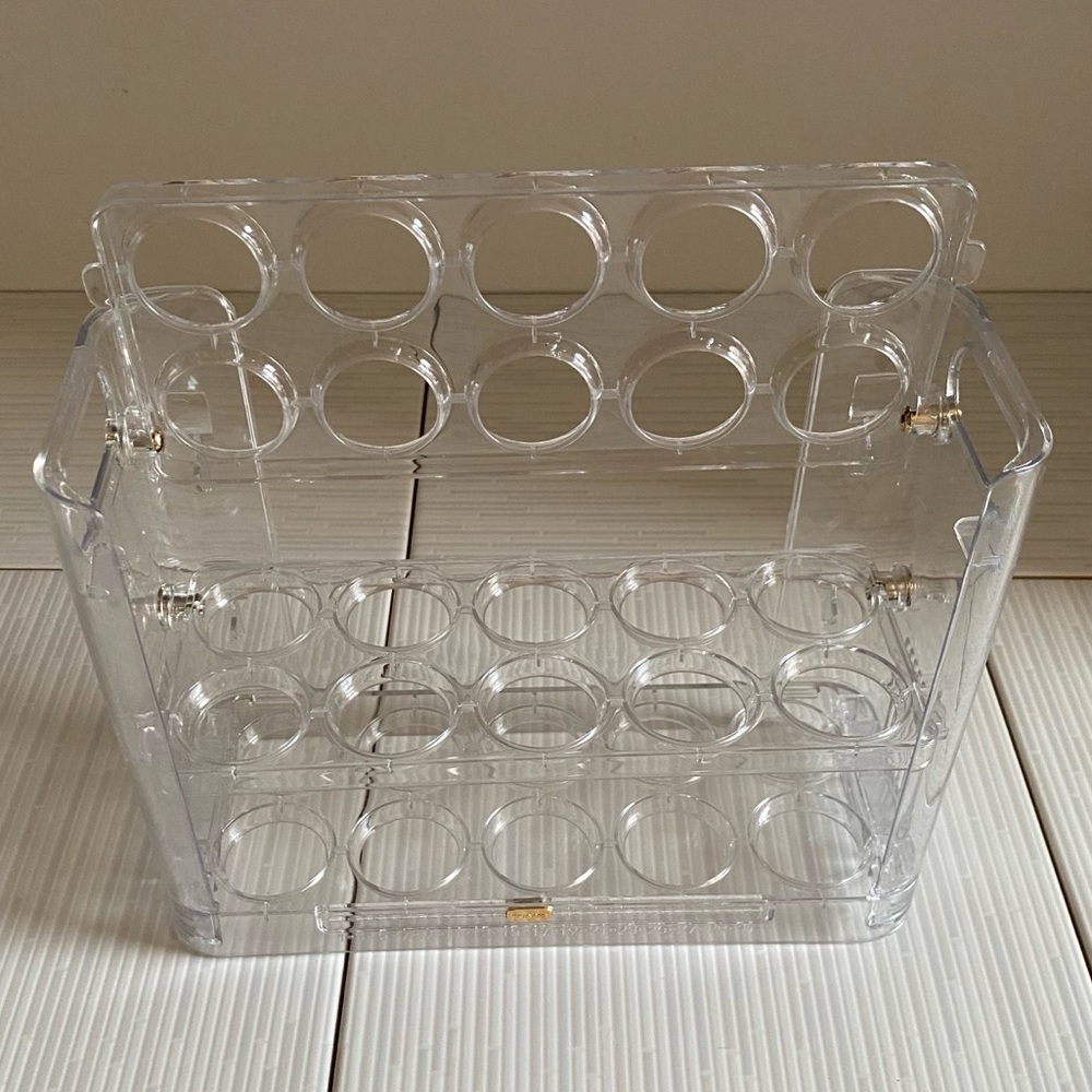 Egg Space Saver Storage Organizer 3 Three Tier Fridge NEW Cottagecore - Picture 6 of 16
